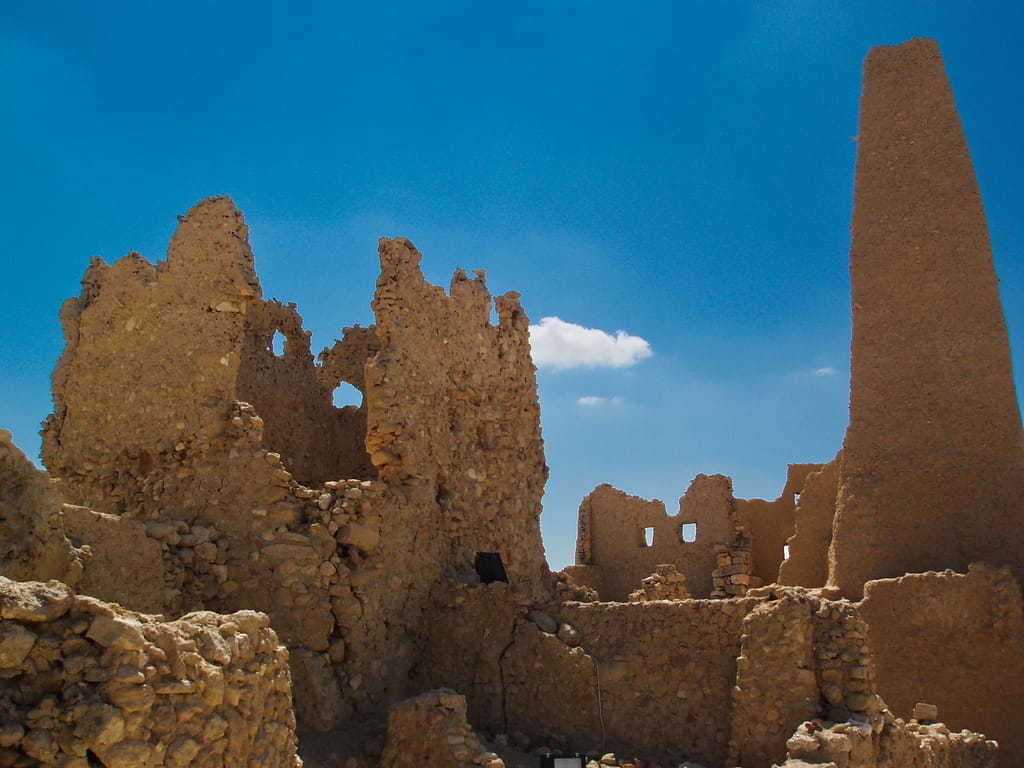 Egypt Eclipse Tour desert ruins